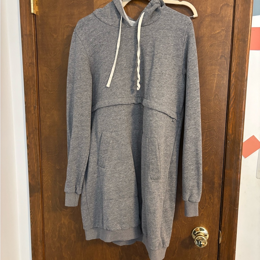 Latched Mama Hoodie Nursing Dress